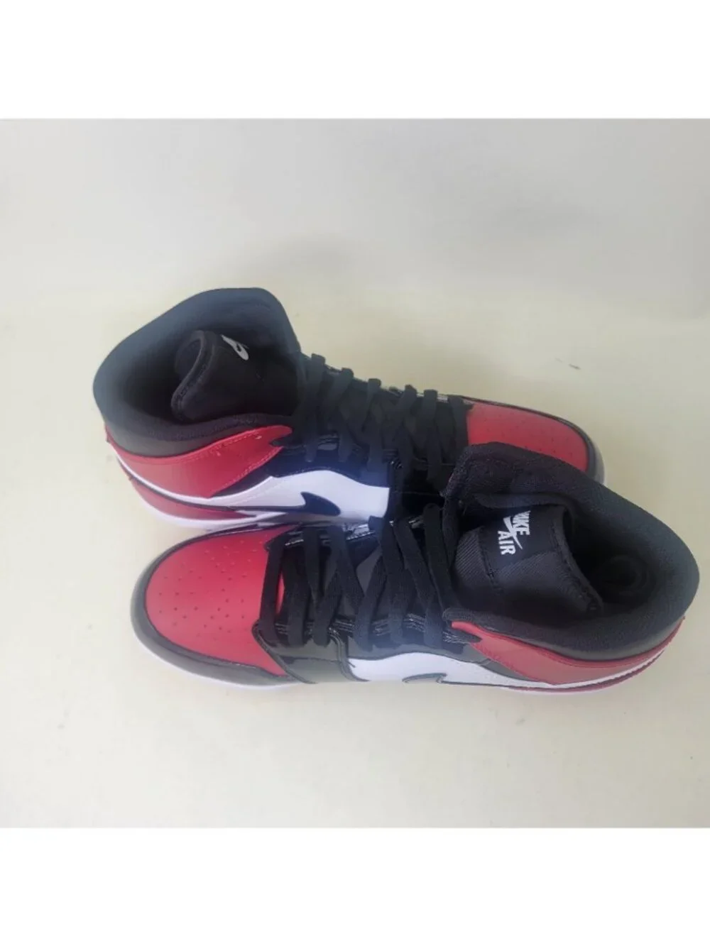 Nike Air Jordan 1 Mid TD Cleat 'Bred Toe’ Men’s Size 10.5 FJ6805-601